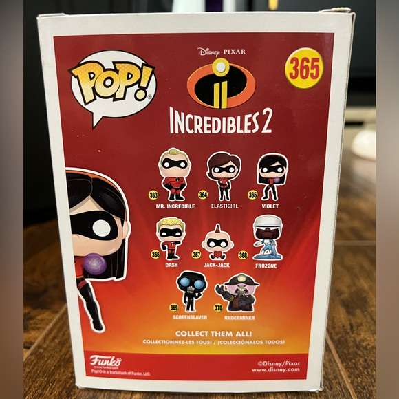 Funko Pop! Disney: Incredibles 2 - Violet Collectible Figure - Picture 4 of 6